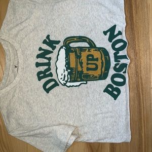 AE Tailgate Boston Graphic Cropped Tee